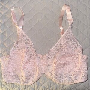 Christian Dior Intimates Pink Lace Bra